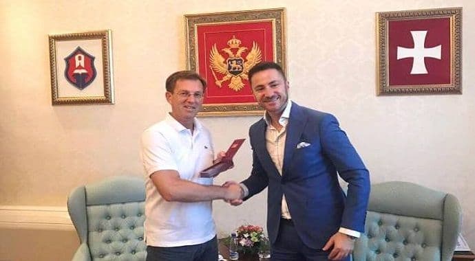 Premijer Slovenije posjetio Cetinje Premijer Slovenije posjetio Cetinje