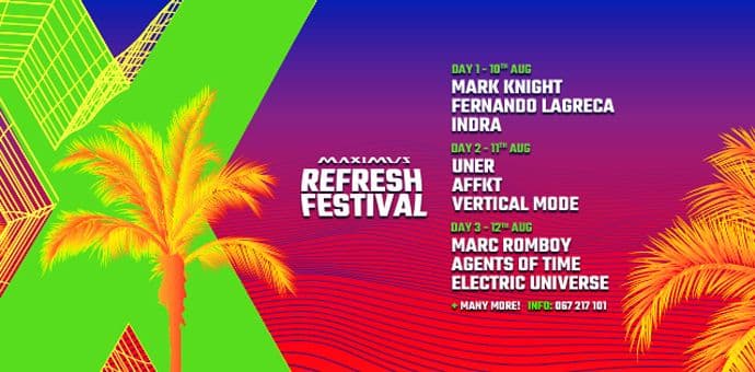 Osvojite trodnevne ulaznice za jubilarni Refresh festival! Osvojite trodnevne ulaznice za jubilarni Refresh festival!