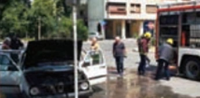 Gorio "golf" u Ulici Oktobarske revolucije Gorio "golf" u Ulici Oktobarske revolucije