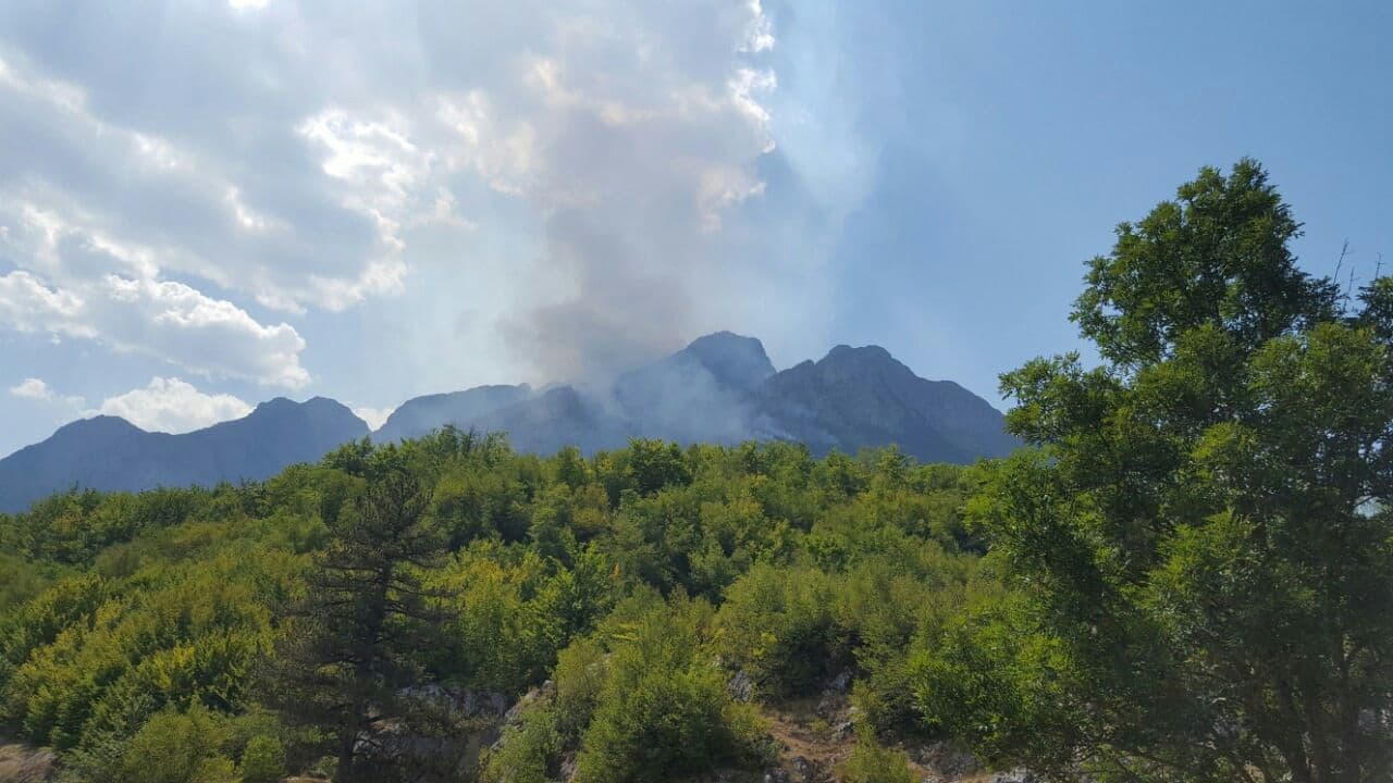 U NP Prokletije gori na više lokacija U NP Prokletije gori na više lokacija