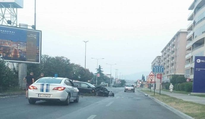 Podgorica: Udes kod Delte! Podgorica: Udes kod Delte!