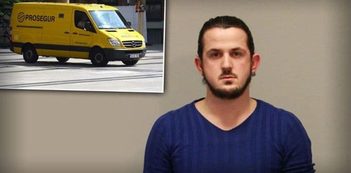 Traga se za Srbinom koji je oteo blindirano vozilo s novcem Traga se za Srbinom koji je oteo blindirano vozilo s novcem