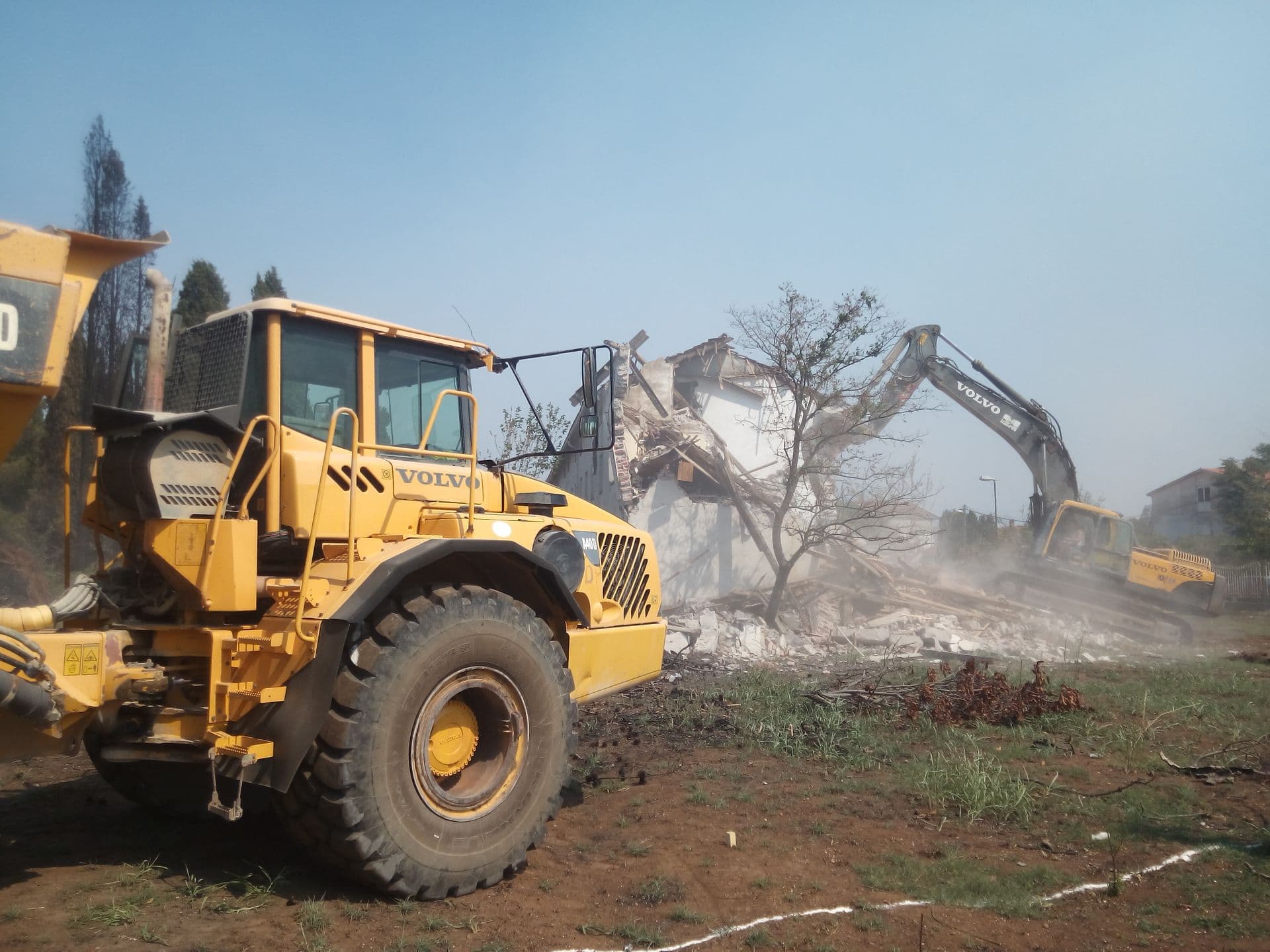 Počelo rušenje Duvanskog kombinata Počelo rušenje Duvanskog kombinata