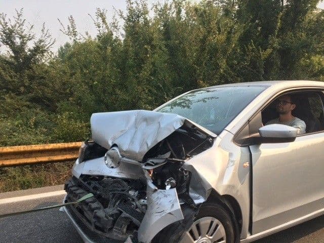 Udes izazvao veliku gužvu na Vranjini Udes izazvao veliku gužvu na Vranjini