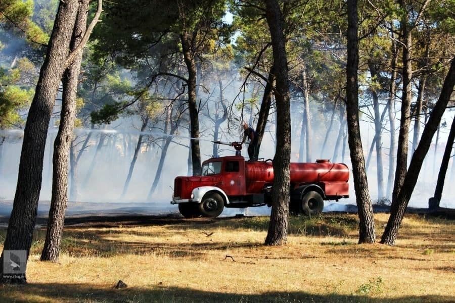 Požar u Ublima, izgorio objekat Požar u Ublima, izgorio objekat