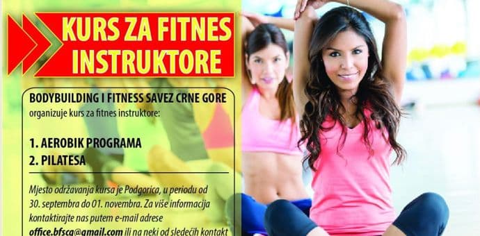 Kurs za fitnes instruktore Kurs za fitnes instruktore
