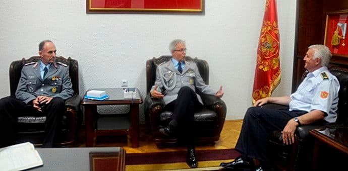 Jokić sa izaslanicima odbrane SR Njemačke: Beker nasljeđuje Gnojkea Jokić sa izaslanicima odbrane SR Njemačke: Beker nasljeđuje Gnojkea