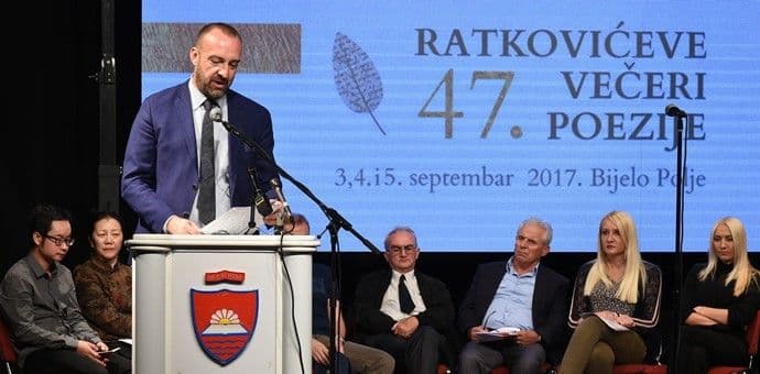 Otvorene 47. Ratkovićeve večeri poezije: Djelo i život koji obavezuju Otvorene 47. Ratkovićeve večeri poezije: Djelo i život koji obavezuju