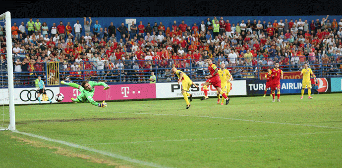 Crna Gora – Rumunija 1:0; Fudbaleri na krilima Jovetića korak bliže Mundijalu! Crna Gora – Rumunija 1:0; Fudbaleri na krilima Jovetića korak bliže Mundijalu!