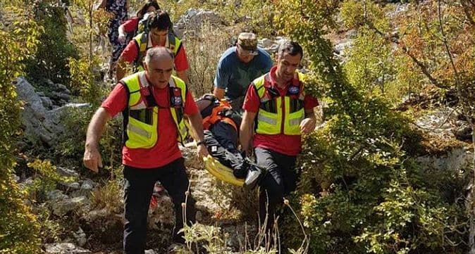 Akcija: Spašavanje žene u reonu Sozine Akcija: Spašavanje žene u reonu Sozine