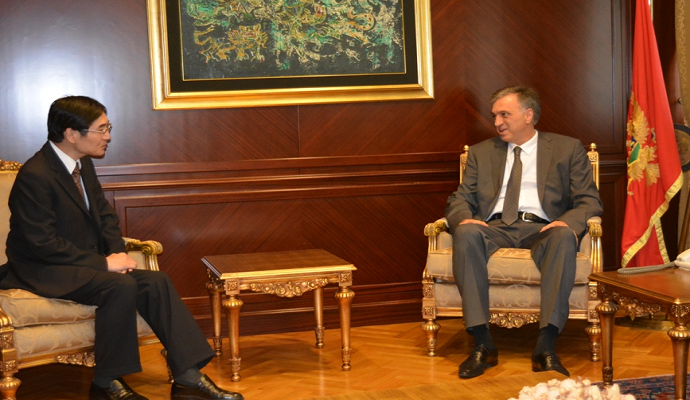 Vujanović sa ambasadorom Japana: Mogućnost daljeg rasta saradnje Vujanović sa ambasadorom Japana: Mogućnost daljeg rasta saradnje