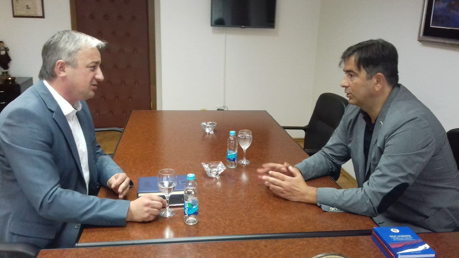 Medojević sa Borenovićem: Dogovor o zajedničkim aktivnostima Medojević sa Borenovićem: Dogovor o zajedničkim aktivnostima