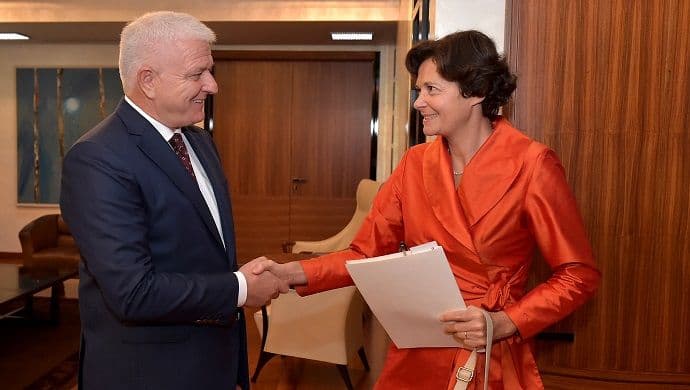 Marković primio ambasadorku Austrije: Bilateralni odnosi odlični Marković primio ambasadorku Austrije: Bilateralni odnosi odlični