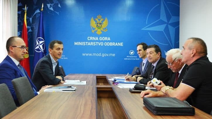 Predstavnici Udruženja vojnih penzionera kod ministra Boškovića Predstavnici Udruženja vojnih penzionera kod ministra Boškovića