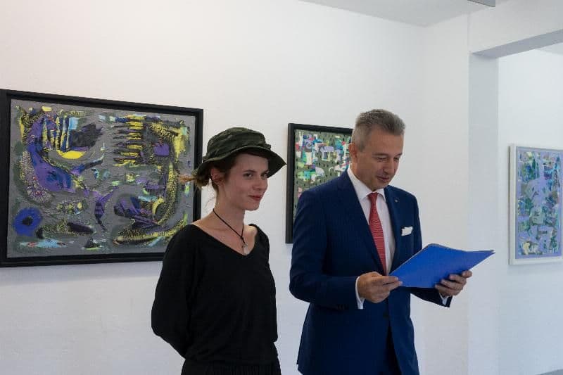 Slikarka Tea Franca izlagala u Berlinu Slikarka Tea Franca izlagala u Berlinu