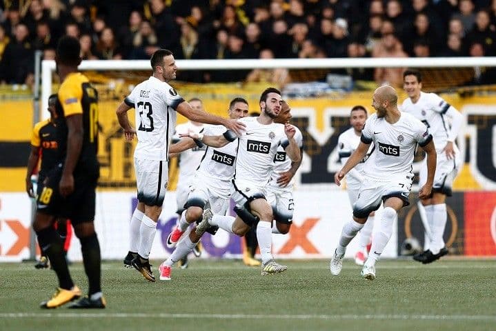 LE: Janković za remi Partizana, poraz Rijeke LE: Janković za remi Partizana, poraz Rijeke