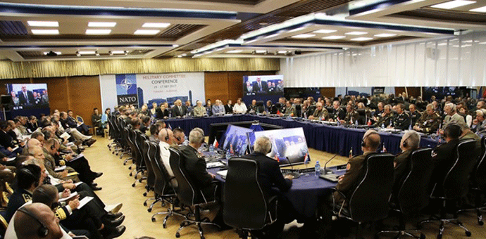 Delegacija VCG prvi put na konferenciji Vojnog komiteta NATO-a Delegacija VCG prvi put na konferenciji Vojnog komiteta NATO-a