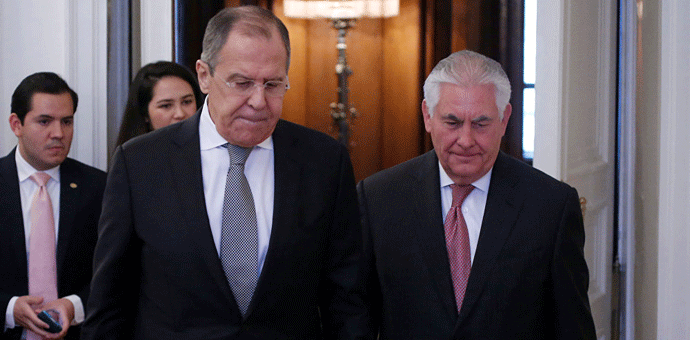 Lavrov i Tilerson razgovarali telefonom o Siriji Lavrov i Tilerson razgovarali telefonom o Siriji