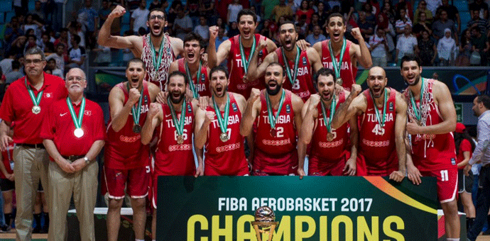 Tunis šampion Afrobasketa Tunis šampion Afrobasketa