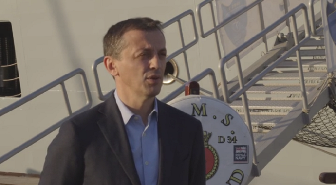 Bošković: NATO posjeta za moderniju Mornaricu Bošković: NATO posjeta za moderniju Mornaricu