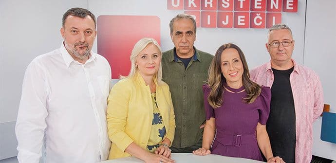 Večeras "Ukrštene riječi" na Prvoj TV Večeras "Ukrštene riječi" na Prvoj TV