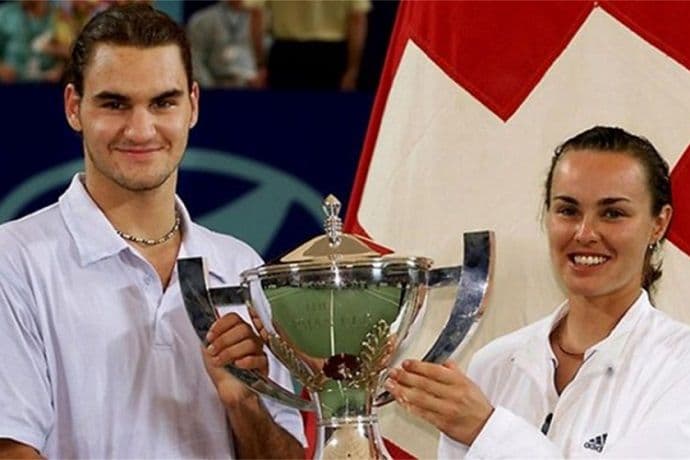 Hingis: Naučila sam Federera kako da osvoji prvi trofej Hingis: Naučila sam Federera kako da osvoji prvi trofej