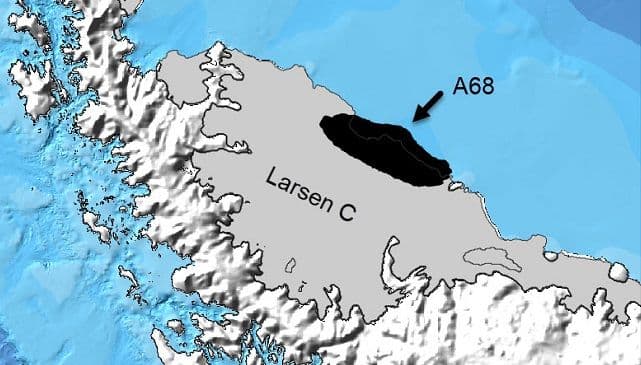 Opravdana strahovanja: Ledeni brijeg A68 se kreće Opravdana strahovanja: Ledeni brijeg A68 se kreće