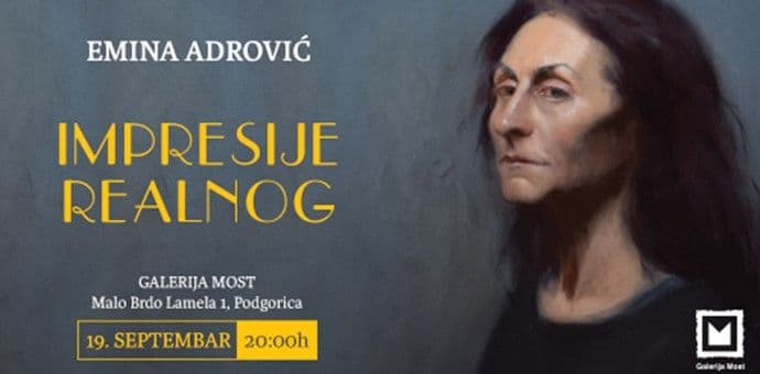 Prva izložba Emine Adrović u Galeriji "Most" Prva izložba Emine Adrović u Galeriji "Most"
