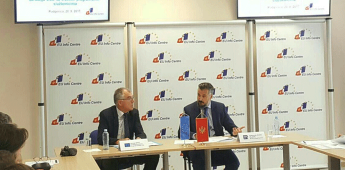 Održan sastanak o sprovođenju projekata evropskih fondova u Crnoj Gori Održan sastanak o sprovođenju projekata evropskih fondova u Crnoj Gori