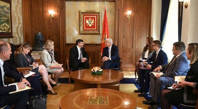 Marković - Palmer: Prestanak bojkota opozicije važan za dalji napredak Crne Gore Marković - Palmer: Prestanak bojkota opozicije važan za dalji napredak Crne Gore