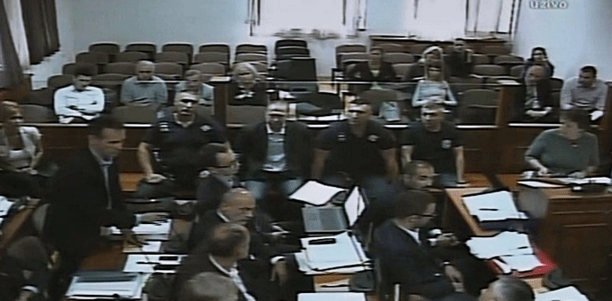 Krpović kažnjen sa 1.000 eura zbog napuštanja suđenja, nastavak sjutra Krpović kažnjen sa 1.000 eura zbog napuštanja suđenja, nastavak sjutra