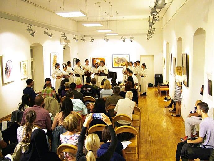 Koncert tradicionalne muzike u budvanskoj Modernoj galeriji Koncert tradicionalne muzike u budvanskoj Modernoj galeriji
