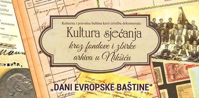 Sjećanja na Nikšić kroz dokumente fondova i arhivskih zbirki Sjećanja na Nikšić kroz dokumente fondova i arhivskih zbirki