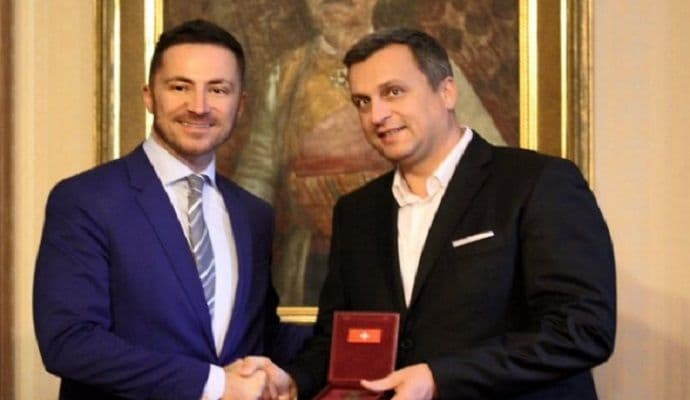Predsjednik slovačkog parlamenta posjetio Cetinje Predsjednik slovačkog parlamenta posjetio Cetinje