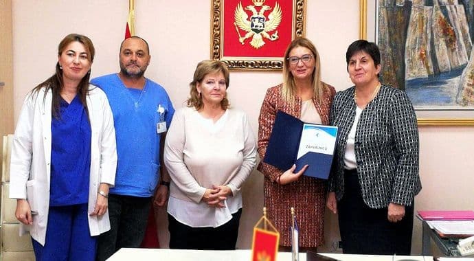 Kompanija Vezuv donirala sedam hiljada eura KCCG Kompanija Vezuv donirala sedam hiljada eura KCCG