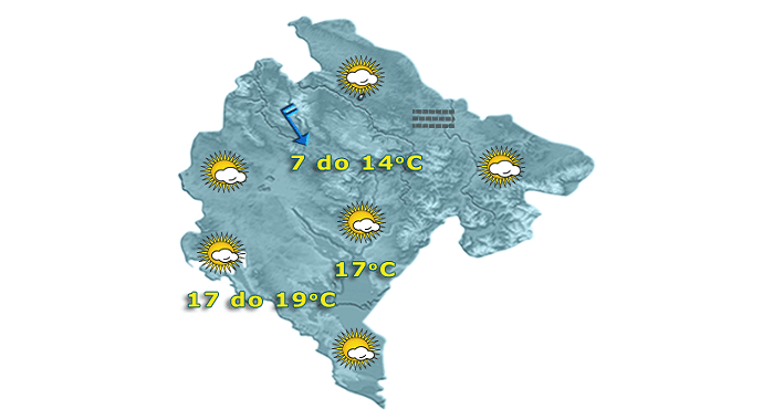 METEO: U petak i nedjelju kiša METEO: U petak i nedjelju kiša