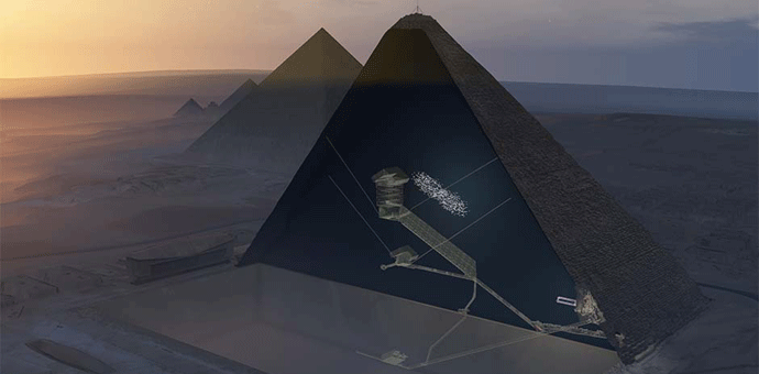 Polemika zbog šupljine u Keopsovoj piramidi Polemika zbog šupljine u Keopsovoj piramidi