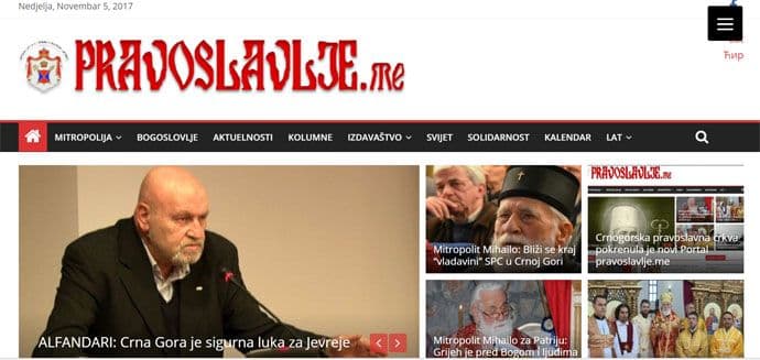 CPC: Novi Portal pravoslavlje.me CPC: Novi Portal pravoslavlje.me