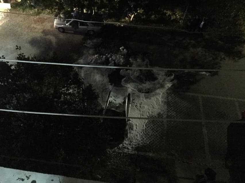 Drač: U požaru izgorio automobil Andrijane Mišolić Drač: U požaru izgorio automobil Andrijane Mišolić