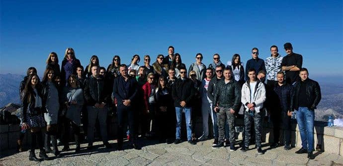 Mladi DPS-a iz Pljevalja posjetili Cetinje Mladi DPS-a iz Pljevalja posjetili Cetinje