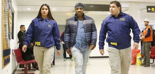 Tajsonu zabranjen ulazak u Čile Tajsonu zabranjen ulazak u Čile