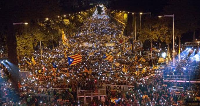 Na mitingu u Barseloni 750.000 ljudi Na mitingu u Barseloni 750.000 ljudi