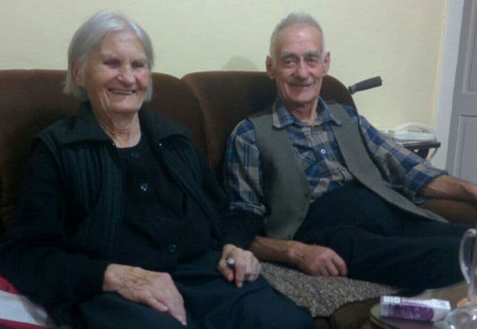 Mićo i Cica počeli osmu deceniju braka Mićo i Cica počeli osmu deceniju braka