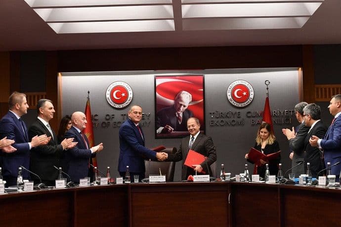 Crna Gora i Turska potpisale paket sporazuma Crna Gora i Turska potpisale paket sporazuma