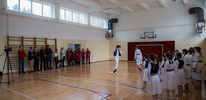 Ministarstvo sporta: Još jedna fiskulturna sala u novom ruhu Ministarstvo sporta: Još jedna fiskulturna sala u novom ruhu