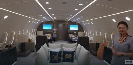 Zavirite u najskuplji privatni avion na svijetu (VIDEO) Zavirite u najskuplji privatni avion na svijetu (VIDEO)