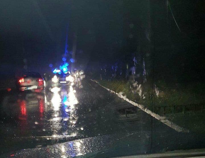 Odron na putu PG-NK, oprezno vozite Odron na putu PG-NK, oprezno vozite