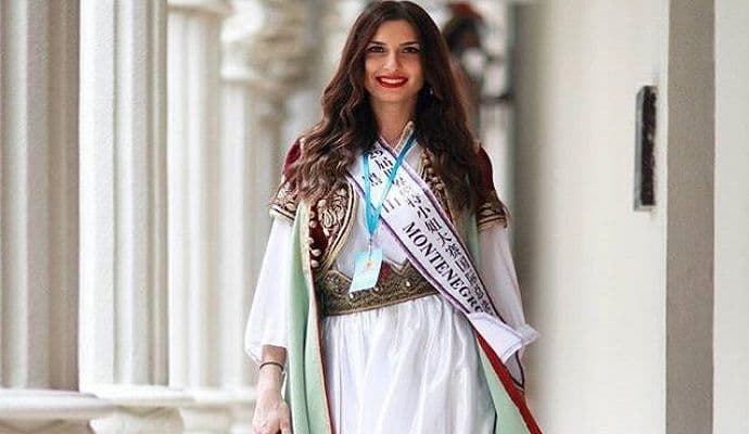 Nikšićanka Mina Pejović na takmičenju ljepotica u Kini ušla u top 15 Nikšićanka Mina Pejović na takmičenju ljepotica u Kini ušla u top 15