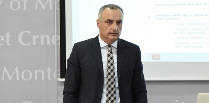 Nikolić novi rektor UCG-a Nikolić novi rektor UCG-a