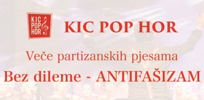 KIC POP HOR izvodi partizanske pjesme KIC POP HOR izvodi partizanske pjesme